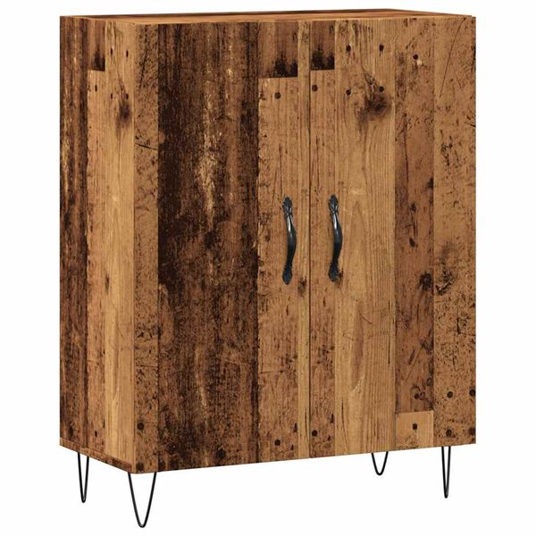vidaXL Credenza Legno Antico 69,5x34x90 cm in Legno Multistrato