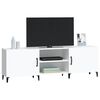 vidaXL Mobile Porta TV Bianco 150x30x50 cm in Legno Multistrato