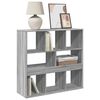 vidaXL Libreria/Divisorio Grigio Sonoma 100x33x94,5 cm