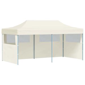 vidaXL Tenda Party Crema 291 x 580 x 315 cm Tessuto Oxford