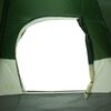 vidaXL Tenda da Campeggio a Cupola per 9 Persone Verde Impermeabile