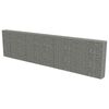 vidaXL Gabbione con Copertura in Acciaio Zincato 600x30x150 cm