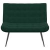 vidaXL Panca Verde Scuro 110x74x84 cm in Velluto