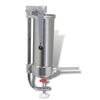 vidaXL Insaccatrice/Insaccatrice/Produttrice di salsicce verticale manuale in acciaio inox 3,5L