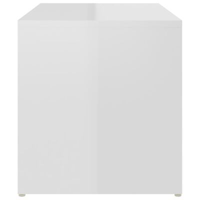 Tavolino Multiuso Tavolino SKM Bianco 50x30x50 Cm - Truciolato, Versatile Per Interni Tavolino Truciolato 50x30x50 - 5