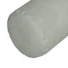vidaXL Cuscini a rullo 2 pcs Grigio chiaro &Oslash; 25 x 70 cm