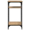 vidaXL Tavolo laterale Rovere artigianale 40 x 30 x 75 cm