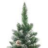 vidaXL Albero di Natale Artificiale Sottile con Base 120 cm PVC