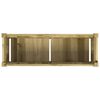 vidaXL Fioriera da Giardino 90x31x31 cm in Legno di Pino Impregnato
