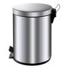 EKO Pattumiera a Pedale Classic 5 L Argento Opaco