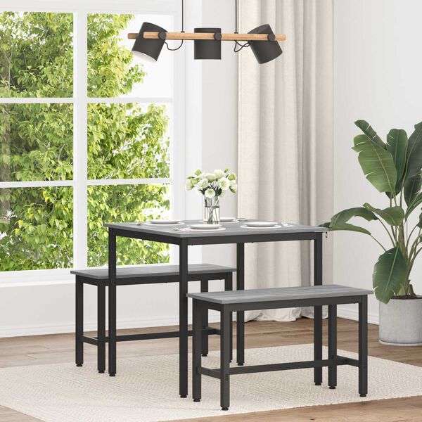 vidaXL Tavoli da pranzo METALLO