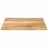 vidaXL Piano per Tavolo 70x70x2,5 cm Quadrato Legno Massello di Pino
