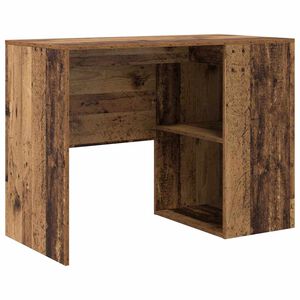 vidaXL Scrivania Legno vecchio 102 x 50 x 75 cm Legno multistrato