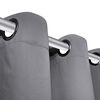 vidaXL 2 Pz Tende Oscuranti con Occhielli in Metallo 135x175 cm Grigie