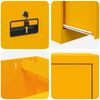 vidaXL Armadio per File con cassetto Giallo senape 44 x 50 x 106.5 cm