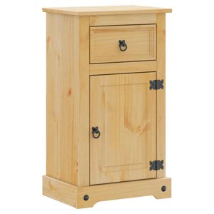 vidaXL Mobile da Bagno Corona 45x33x80 cm in Legno Massello di Pino