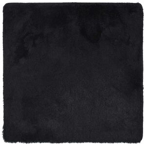 vidaXL Tappeto Shaggy a Pelo Lungo NAVARRA Nero 200x200 cm poliestere