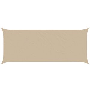 vidaXL Vela da ombra solare Beige 6 x 2,5 m 100% Poliestere Oxford