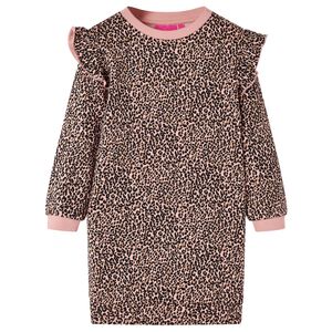 vidaXL Abito in Felpa da Bambina Rosa Medio 92