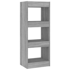 vidaXL Libreria/Divisorio Grigio Sonoma 40x30x103 cm in Truciolato