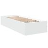 vidaXL Giroletto Bianco 75x190 cm in Legno Multistrato