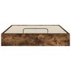 vidaXL Letto ottomano Quercia Affumicata 193 x 120 x 25 cm