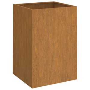 vidaXL Fioriera 42x38x75 cm Acciaio Corten