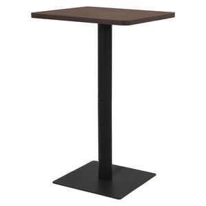 vidaXL Tavolo da Bistrot Cenere Scuro 78,5x78,5x107 cm