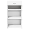 vidaXL Credenza Bianca 50x42,5x93 cm in Legno Multistrato