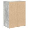 vidaXL Libreria Grigio Cemento 40x24x52 cm in Legno Multistrato