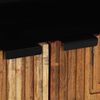 vidaXL Credenza Naturale 60 x 33,5 x 75 cm Legno di Acacia Massello