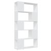 vidaXL Libreria/Divisorio Bianco 80x24x155 cm in Truciolato
