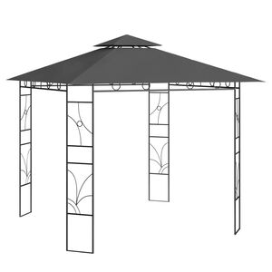 vidaXL Gazebo 3x3x2,7 m Antracite 160 g/m&sup2;