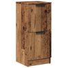 vidaXL Credenza Legno Antico 30x30x70 cm in Legno Multistrato