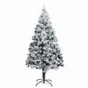 vidaXL Albero di Natale artificiale pre-illuminato con set di palline