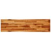 vidaXL Tavolo Consolle Bordi Vivi 140x40x80 cm Legno Massello Acacia