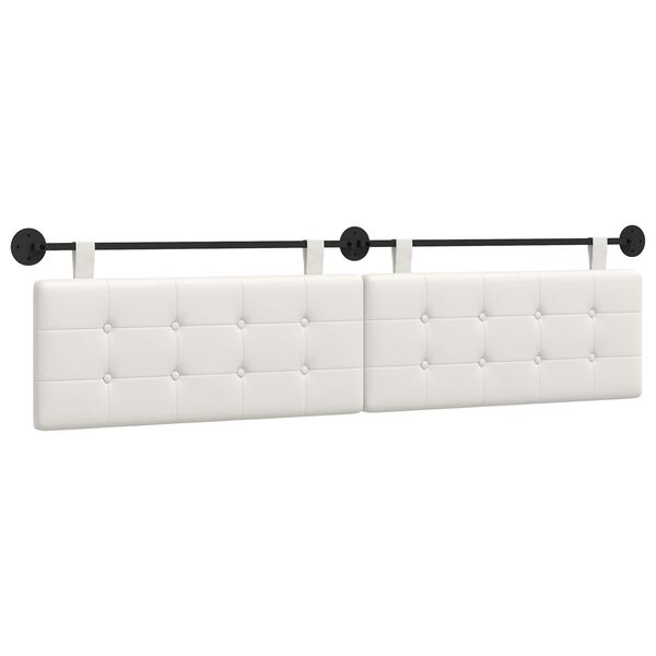 vidaXL Testata appesa Montaggio a parete Pelle Sintetica