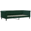 vidaXL Letto da Giorno Verde Scuro 90x200 cm in Velluto