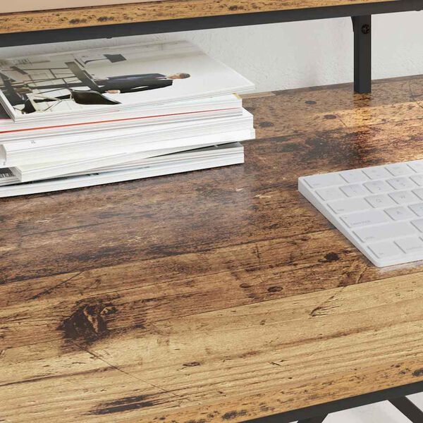 vidaXL Scrivania Legno vecchio 80 x 50 x 90 cm Legno multistrato