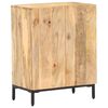 vidaXL Credenza 60x35x77 cm in Legno Massello di Mango