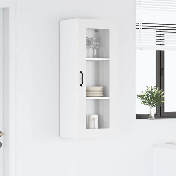 vidaXL Mobile da cucina Kalmar Bianco 40 x 31 x 100 cm