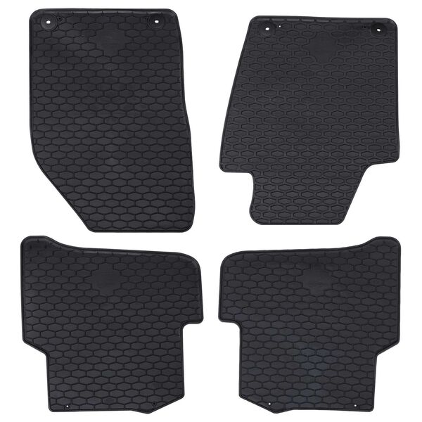 vidaXL Tappetino per Auto 4 pcs Nero adatto per FABIA III 2014-2022