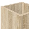 vidaXL Supporto per Ombrellone Rovere Sonoma 20 x 20 x 55,5 cm