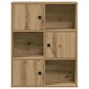 vidaXL Libreria Rovere Artigianale 60x24x76,5 cm in Legno Multistrato