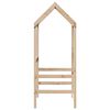 vidaXL Tetto per Letto Bambini 108x70x176,5 cm Legno Massello di Pino