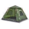 vidaXL Tenda a Cupola da Campeggio 5 Persone Verde a Rilascio Rapido