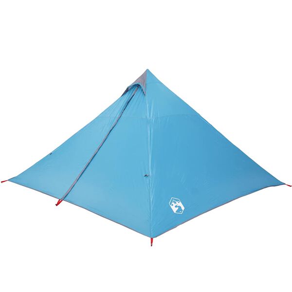 vidaXL Tenda Familiare Tipi per 7 Persone Blu Impermeabile
