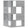 vidaXL Libreria a 4 Ripiani Grigio Sonoma 85x85x140 cm in Truciolare