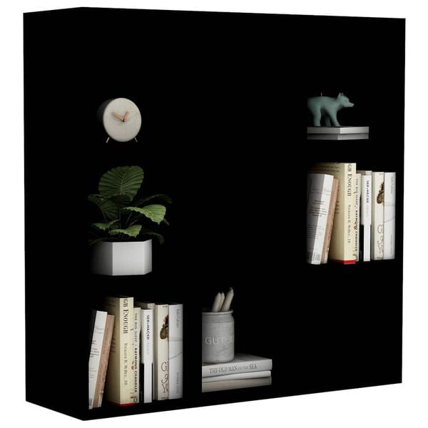 vidaXL Libreria Nera 98x29x97,5 cm in Legno Multistrato