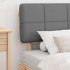vidaXL Letto con Testiera Rivestita Grigio chiaro 90 x 190 cm